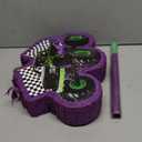 Green and Purple Truck Piata of Monster Piata Race Car Bundle with a Blindfold and Confetti Birthday Party Supplies Small Racing for Construction Party Favors Decor
