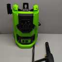 Electric Pressure Washer - 5000 PSI 3.0 GPM Power Washer with Touch Screen Adjustable Pressure, 35FT Power Cord and 4 Different Nozzles, Foam Cannon for Car, Garden, Yard, Green