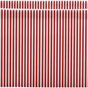 Red White Stripes Storage Basket with Handles Collapsible Canvas Storage Bin Toy Decorative Basket Closet Organizer for Nursery Bedroom Home