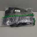 sancua Rectangle Tablecloth - 90 x 156 Inch - Water Resistant Spill Proof Washable Polyester Table Cloth, Decorative Fabric Table Cover for Dining Tables, Buffet Parties and Camping, Black