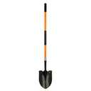 Dikuyeel Shovel for Digging Heavy Duty Metal Shovel with Fiberglass Handle, 56 Inches
