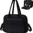 Carry on Weekender Bag for Women, Duffle Bag for Travel with Wet Pocket, Lightweight Duffel Laptop Bag, Water Resistant