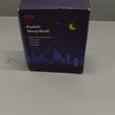 Eye Mask for Sleeping - 100% Blacking Sleep Mask for Men Women, Sleeping Mask with Adjustable Night Blindfold Flight, Travel, Nap, Black