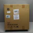 17 Inch ABS Wheel Covers for 2008-2012 Chevrolet Malibu LS, Fits 17" OEM Steel Wheel #9597624, Direct Replacement #9596923 & #9596921, Gloss Silver Hubcaps 4-Pack