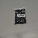 Muzata 250 Pack Black Cable Railing Rubber Grommets ONLY for Level 1/8" 5/32" Wire Rope Protector Sleeves Deck Cable Railing Hardware Kit Metal Posts CB29