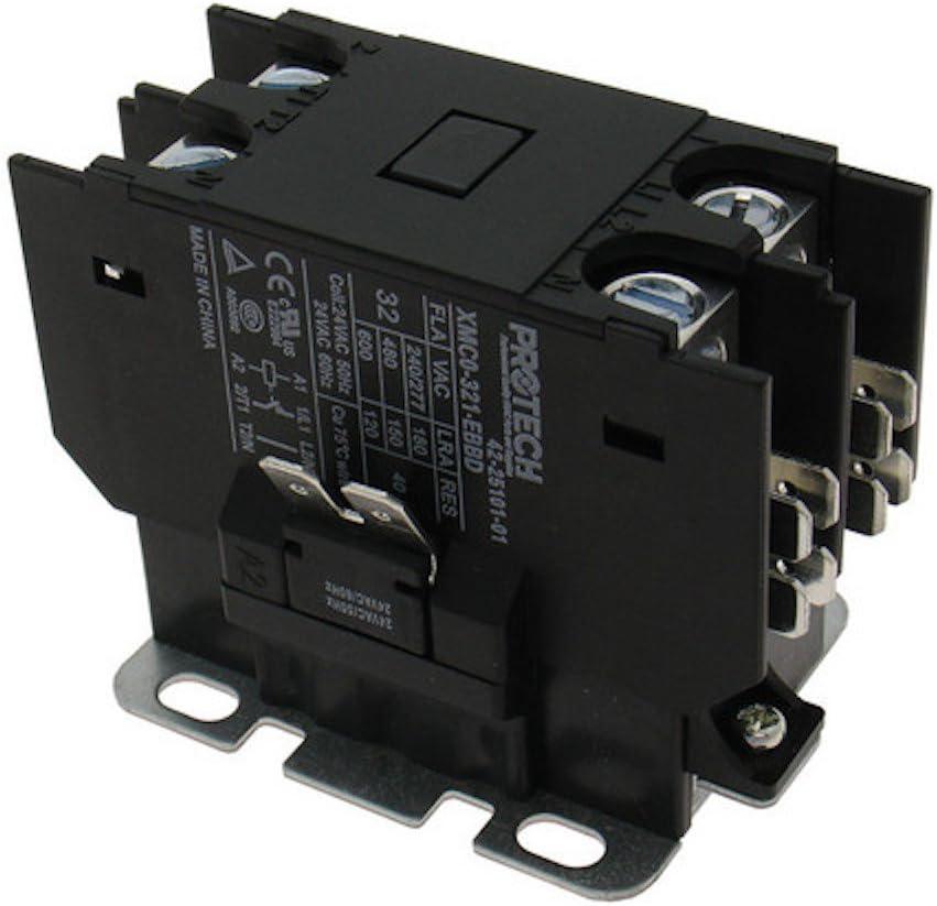 Rheem Ruud 30A 1 Pole Contactor with 24V Coil 42-25101-01 (Оne Расk)
