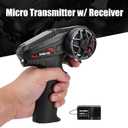 INJORA INT-T6M 2.4GHz Digital Radio Micro Transmitter Remote Control with 6CH Receiver for 1/24 1/18 RC Upgrade(T6M)