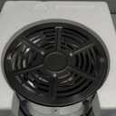 Greenhouse Heater with Thermostat - Portable Patio Outdoor Heater for Green House, Overheating Protection, Fast Heating, Garage Outdoor Use, Silver, Medium