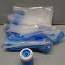 Cozy Essential Travel Vacuum Storage Bags with Rechargeable Wireless Electric Pump for Luggage, Suitcase, Carry-on Size Vacuum Seal Compression Space Saver Bags for Clothes and Clothing, 10 Combo