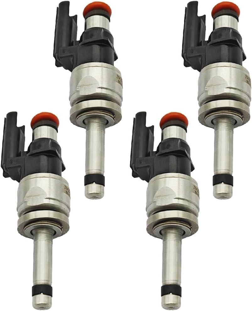 31432778 4pcs Set Fuel Injectors Compatible with 2018 2019 Volvo S90 V60 V90 XC60 XC90 2.0L Replaces# 32140007