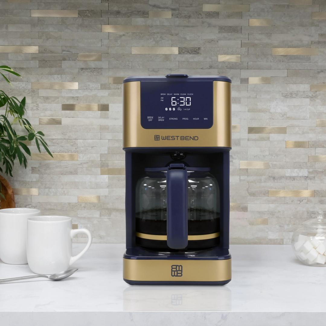 West Bend Timeless 12 Cup Hot & Iced Coffee Maker 