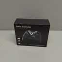 Dual Hall Effect PC Controller-Enhanced Wireless Bluetooth Controller with Hall Joysticks & Triggers & Joystick Speed Down for PC Windows/iPhone/Android/Switch/Steam/TV (With USB Dongle & Phone Clip) (Black)