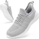PPQ Womens Slip On Walking Shoes，Memory Foam Lightweight Comfort Casual Workout Shoes,Yoga Or Tennis Or Running Sneakers, Size EUR 38