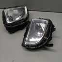 Fog Lights Assembly Compatible for Volkswagen GTI 2010-2014/ VW Jetta GLI 2011-2015 Driving Fog Lamps Replacement with H8 12V 35W Bulbs -1 Pair (Clear Glass Lens)