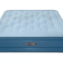Air Mattress Queen Size with Built in Pump, Blue