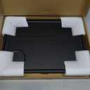Smatdecis Couch Arm Tray Table Sofa Arm Clip Table, Armrest Tray Table Suitable for Home Drinks/Fast Food/Fruit Etc, Large Size Multi-Function Black