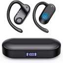 CXK AI Language Translation Earbuds Real Time, Bluetooth 5.4 Audifonos Traductores Ingls Espaol for 134 Languages & Accents, Translator Device for Travel Business Meeting Learning, Black