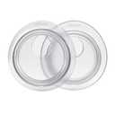 Elvie Catch Milk Collection Shells | Set of Two Discreet Leak-Protection Silicone Cups, Reuse Your Milk| Reusable Breast Shells Collect Up to 1oz | No More Wasted Milk or wasteful Breast Pads
