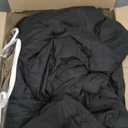 CozyLux Full Size Comforter Sets - Black Comforter Full Size, 3 Pieces Box Stitched Bed Set for All Seasons, Soft Lightweight Bedding Sets with 1 Down Alternative Comforter and 2 Pillow Shams