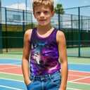 Boys Toddler Tank Tops for Kids Children Summer Clothes Sleeveless Shirts
