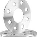 7mm Wheel Spacers 4x100 & 4x108 Hubcentric W/o Lip (2pcs) Compatible for Audi Cabriolet 1991-2000, Cabrio 1995-2003 Jetta 1976-1998 (4lug), Passat 1990-1997 (4lug) with 57.1mm Center Bore Only