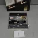 EZVALO Picture Light for Wall, Rechargeable 2400mAh Battery Lights Wireless Remote, 3 Color & Dimmable Magnetic 7.87'' LED Lights Display for Painting, Living Room, Gallery, Bedroom(Black-2P)