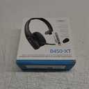 BlueParrott B450-XT Mono Bluetooth Wireless Headphones 96% Noise Canceling Over Head Trucker Headset with Mic, All Day Comfort Padded Headband, 300 ft. Wireless Range, 24 hrs. Talk Time, Black