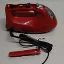 Hamilton Beach 6-Speed Electric Hand Mixer with Whisk, Traditional Beaters, Dough Hooks, Snap-On Storage Case, 275 Watts, Red