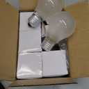 60 Watt Incandescent Light Bulbs, E26 A19 60W Stepless Dimming Light Bulbs 400lm, 3000K Soft Warm White, Vintage Clear Glass Incandescent Filament Bulb for Home (6 Pack)