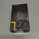 4 x WRJ Case for iPhone 15 Pro Max with Screen Protector, [Compatible with MagSafe][Full Camera Protection] Anti-Fingerprints Slim Translucent Matte Shockproof Phone Cover for Women Men-Black