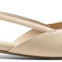 DREAM PAIRS Slingback Flats for Women, Pointed-Toe Elegant Women's Ballet Flats with Buckle Strap, Classic Low Heel Dress Shoes for Casual Work Office Party, Size 7