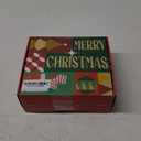 18 Inches Personalized Christmas Stockings: 4 Pack Ivory Red Green Khaki Knit Christmas Stockings Set with Name Tags Christmas Decor Neutral Xmas Decorations Holiday Farmhouse Indoor Home Decor