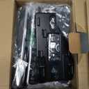 AT&T BL102-3 DECT 6.0 3-Handset Cordless Phone for Home with Answering Machine, Call Blocking, Caller ID Announcer, Audio Assist, Intercom, and Unsurpassed Range, Silver/Black