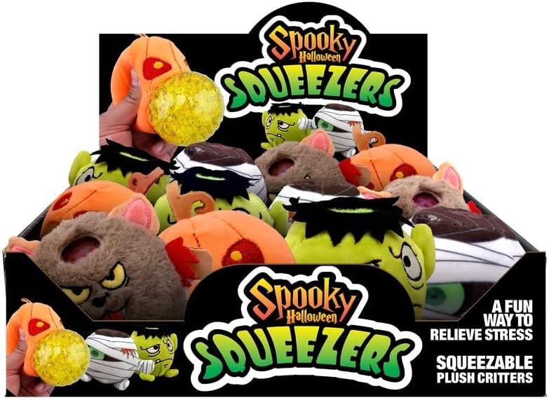 Shawshank Ledz 702056 Spooky Halloween Squeeze Toy, Fabric (Pack of 12)