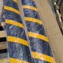 VEVOR 6FT Rubber Driveway Speed Bumps for Road-2PCS, Heavy Duty 2 Channel Modular Traffic Speed Humps, 22000 lbs/Axle Load Capacity, 72'' Cable Protector Ramp with Screws for Asphalt Concrete Gravel