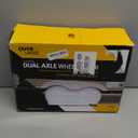 Classic Accessories Over Drive RV Dual Axle Wheel Cover, Wheels 30"-33" Dia, White