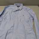 Polo Ralph Lauren Men's Long Sleeve Slim Fit Oxford Button Down Shirt, Size L