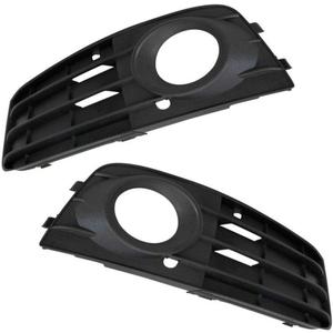 CarLights360: For Audi A4 Fog Light Trim 2009 2010 2011 2012 Pair Front Driver and Passenger Side | AU1038119 + AU1039119