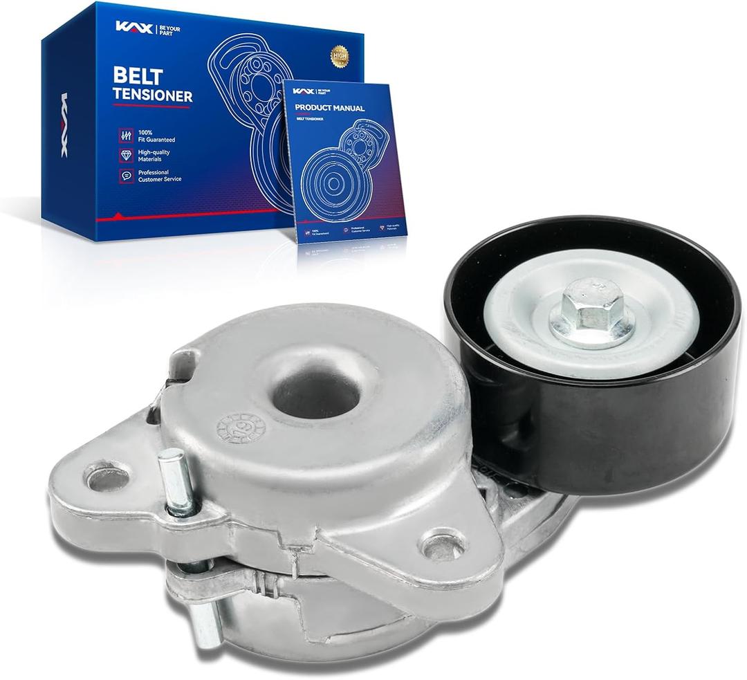 KAX 39384 Belt Tensioner Pulley Compatible with Nissan Pathfinder 2013-2020 2022-2023, Nissan Murano 2015-2023, INFINITI QX60 2014-2020 2022-2024, Nissan Maxima 2016-2023, Nissan Altima 2013-2018