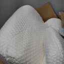 Osteo Cervical Pillow for Neck Pain Relief, Hollow Design Odorless Memory Foam Pillows with Cooling Case, Adjustable Orthopedic Bed Pillow for Sleeping, Support for Side Back Sleepers (Queen(25.5*16.5*5.2/4.1 inches), White)