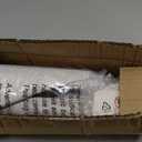 UNISHADES 100% Blackout Cordless Roman Shades for Indoor Windows & French Doors, 32 3/ 4" W × 60" H - Blackout - Grey