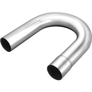 LCGP 2.25"OD U Bend Exhaust Pipe Made of High Quality Stainless Steel DIY Exhaust Pipe