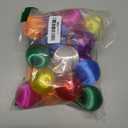 Syhood 24 Pcs Christmas Satin Balls Christmas Silk Ball Ornaments Satin Silk Xmas Tree Hanging for Xmas Tree Decor Holiday Party Decorations, 2.2 Inch