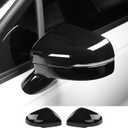 Compatible with Kia Carnival 2022-2025 2026 Accessories Exterior Mirror Cover, Scratch Resistant Side Rearview Mirror Cap-Glossy Black