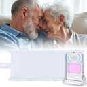 Bed Sensor Pad & Pager Bed Alarm for Elderly Dementia Patients  Fall Prevention Sensor with Pressure Motion Detection, Dementia Patients Caregiver Fall Prevention 13x32 Pad (Bed Sensor Pad)