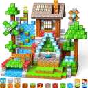 Magnetic Blocks,150PCS Magnetic Building Cube Game,Magnet Blocks Tiles Constructions Toys,STEM Educational Building Blocks for Kids,Christmas Birthday Gifts for Boys and Girls Age 3+ Years Old