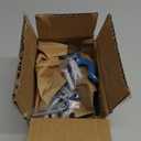 Nautical Anchor Decor, Cast Iron Wall Hooks Decorative, for Pool Towel Hooks Nautical Wall Hooks. (4Pcs Set Blue)