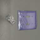 Light Switch Cover Metal Wall Plate,Glossy Finish,Unbreakable Zinc Alloy,2-Gang 5''x4.5'' (Purple, Double Toggle)