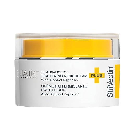 StriVectin Tighten and Lift Advanced Neck Cream PLUS with Alpha3 Peptides for Neck and Décolleté, Smoothing Look of Wrinkles and Fine Lines, Improves Crepey Skin and Vertical Lines, 1.7 Ounce
