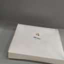 WILLBOND 36 Pieces Christmas Poinsettia Glitter Faux Flowers Christmas Artificial Flowers Tree Ornaments Topper Xmas Decorations(Gold)